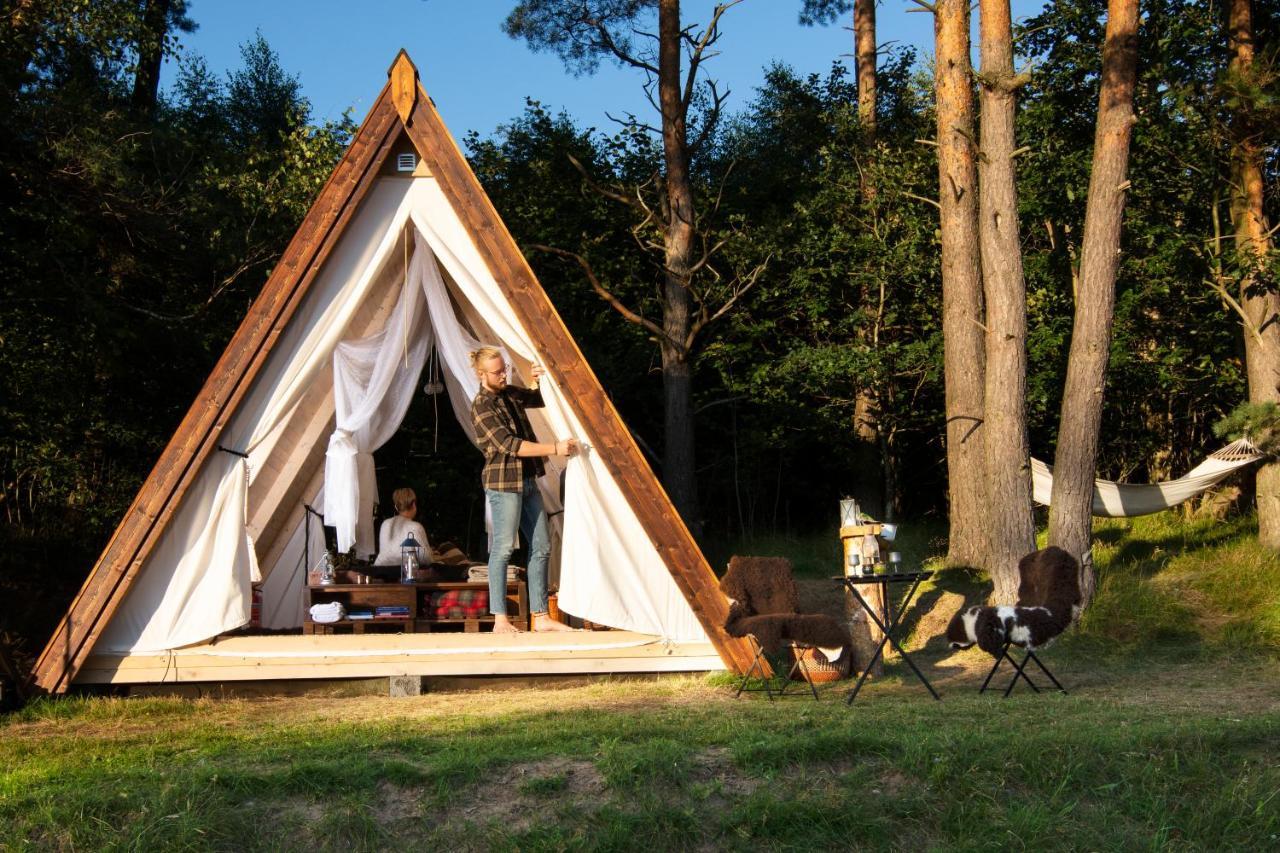 Sandfallet Glamping 라홀름 외부 사진