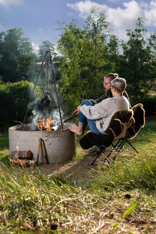 Sandfallet Glamping 라홀름 외부 사진
